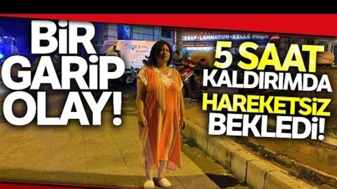 Beyoğlu'nda 5 saat boyunca hareketsiz ve tepkisiz bekleyen kadın için polisler devreye girmiş. Kadının ne derdi vardı acaba?