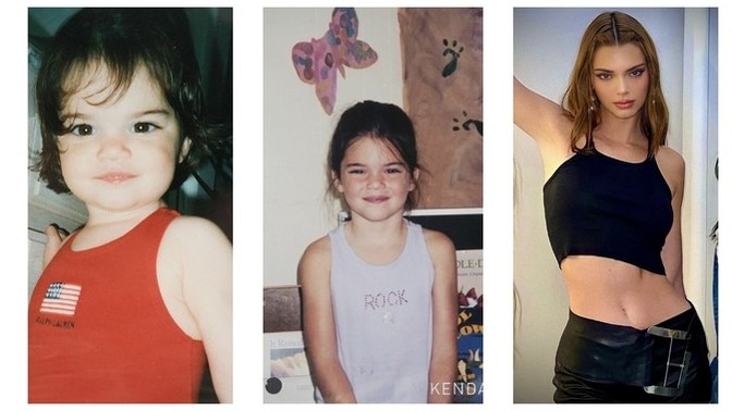 Kendall Jenner'in zaman içerisindeki değişimi! Siz de büyüdükçe güzelliğinizi koruyabildiniz mi?