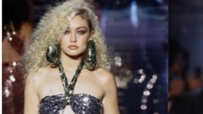 Gigi Hadid kıvırcık saçlı oldu, sizce yakışmış mı?
