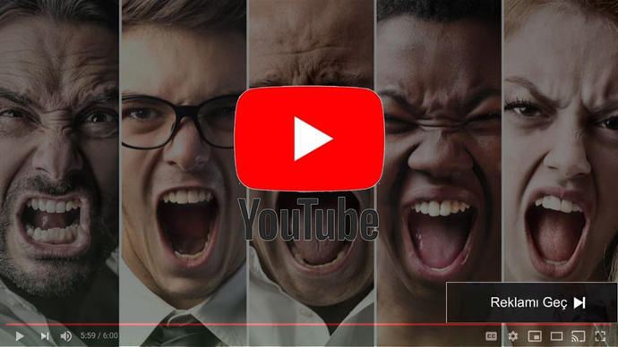 YouTube premium üyeliği olmayanlar artık 5 reklam izlemek zorunda kalacak. Siz reklam ile karşılaşıyor musunuz?