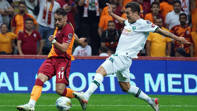 Galatasaray 2 - Konyaspor 1, sarı kırmızılılar zorda olsa son bölümde bulduğu golle kazandı! Maçı nasıl buldunuz?
