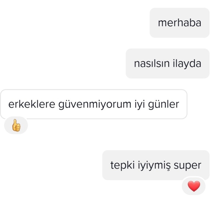 Kizlar neden böylesiniz bizmi diyoruz s*pik insanlarla muhattap olun diye herkes ayni degil niye böylesiniz sizce?