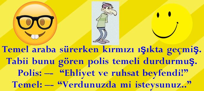 Beni mutlu edecek bir şey söyler misiniz?