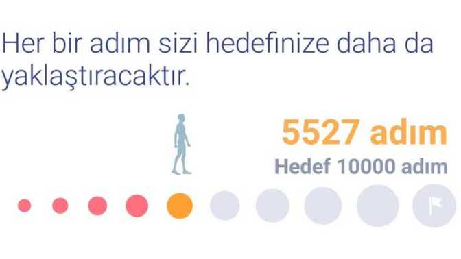 Bugün kaç adım attınız?