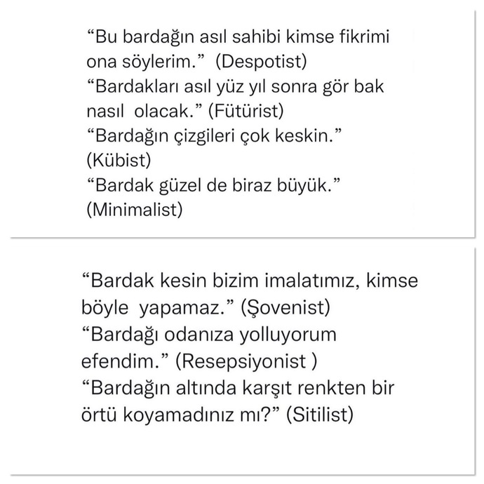 Bu bardağa nasıl bakarsın😃?