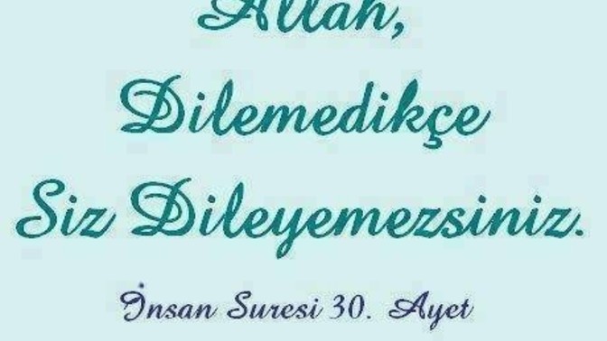 Rabbimiz ne kadar yüce ve ne kadar büyük öyle değil mi?