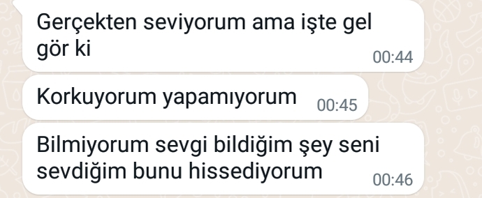 Bu sıralar sizi mutlu edecek bir mesaj aldınız mı?