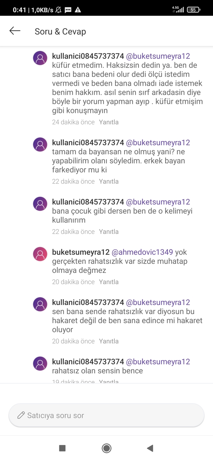 Sizce kim haklı bu tartismada?