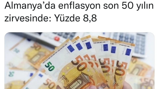 Enflasyon Almanya'yı yedi bitirdi. Peki Türkiye'de durumlar nedir?