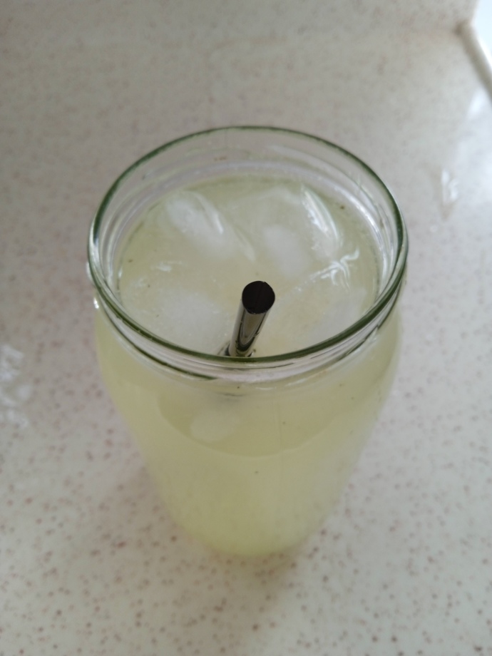 Fresh bir limonata yaptım