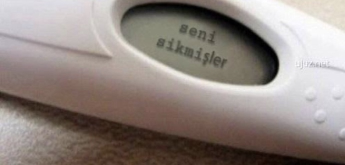 Sizce baska biri mi var?