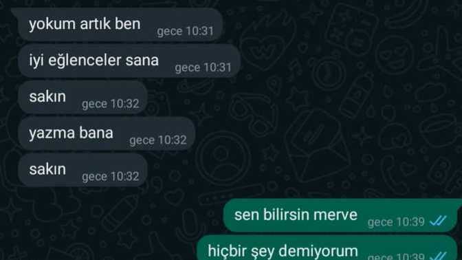 Önce ben artık yokum diyor, sonra sen benimsin diyor. Bu kadınları anlamak mümkün mü?