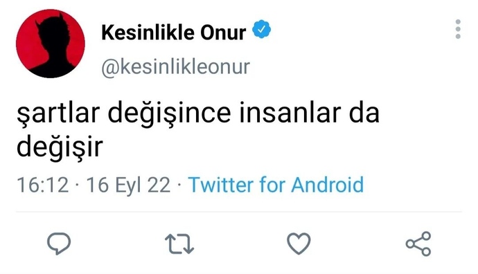 Şartlar insanları değiştirir mi?