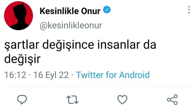 Şartlar insanları değiştirir mi?