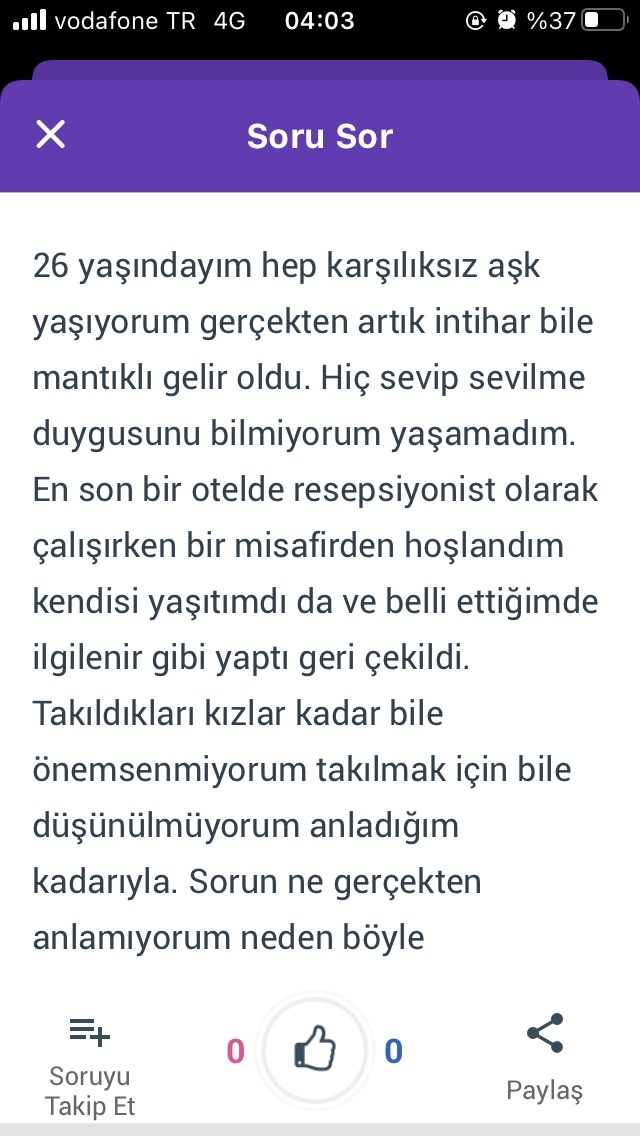 Sizce sorun ne gerçekten?