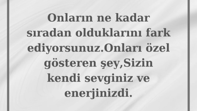 İnsanlara verdiğiniz değerin, aynısını size veriyorlar mı?