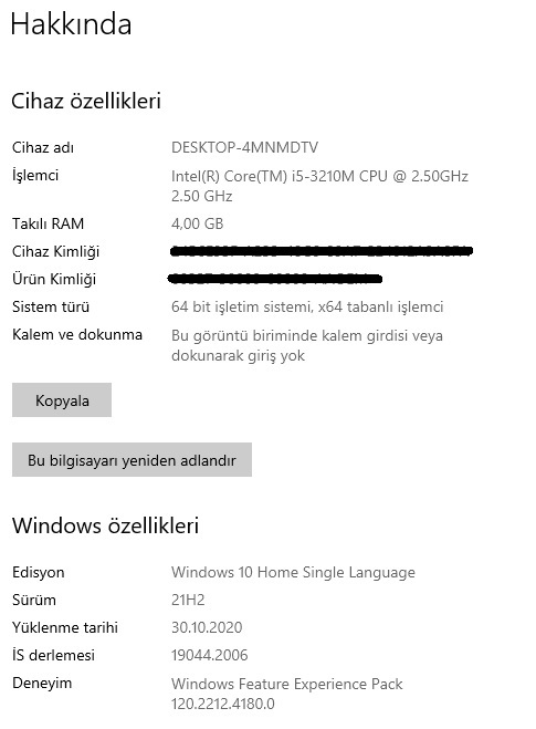 2012 model eski bir bilgisayarın kasmaması için ne yapmak lazım?