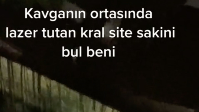 Karı-koca kavgası arasına girmeyin derler ama teknoloji gelişti. Uzaktan lazer tutarak kavgayı ayırmak zekice değil mi?