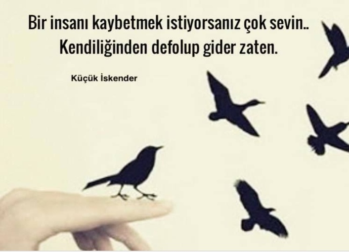 Birisini kaybetmek veya kaybetmemek istiyorsanız ne yaparsınız?