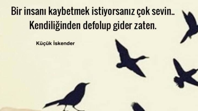 Birisini kaybetmek veya kaybetmemek istiyorsanız ne yaparsınız?