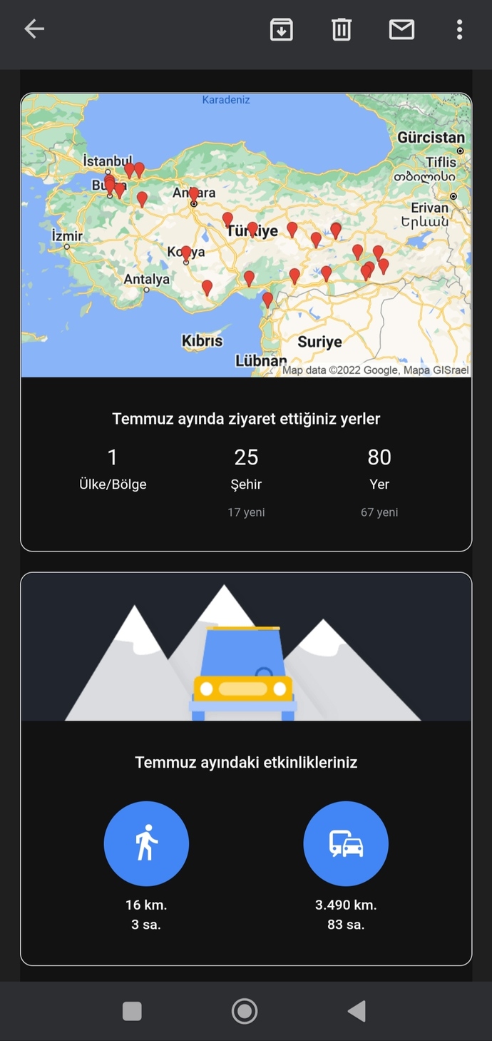 En son hangi şehri gezdiniz?
