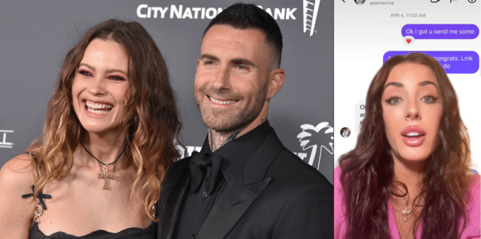 Adam Levine Hamile Sevgilisini Tiktok Fenomeni ile Aldattı!