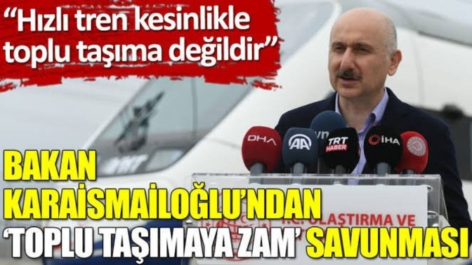 Tren toplu taşıma aracı değil midir🤔?