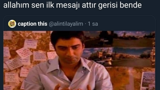 İlk mesajı atar mısınız yoksa bekler misiniz?