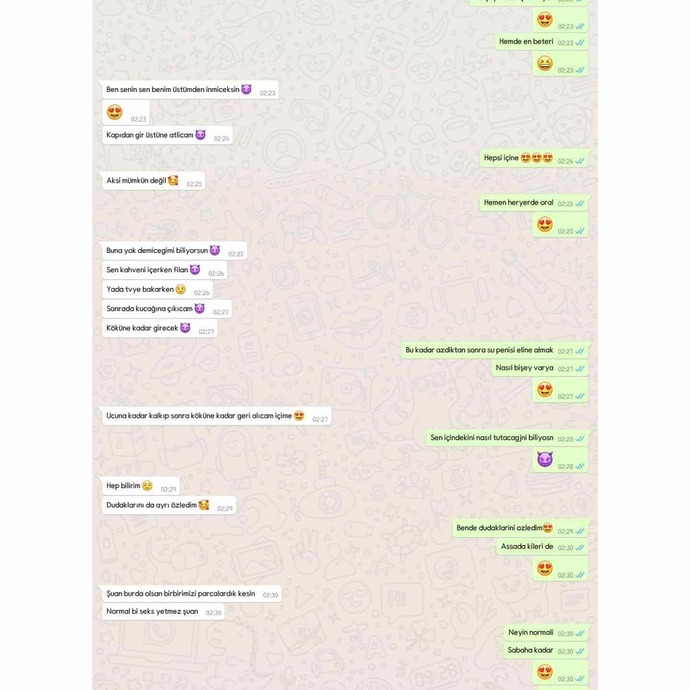 Özelden kimle yazışıyorsunuz bakimm erkekler?