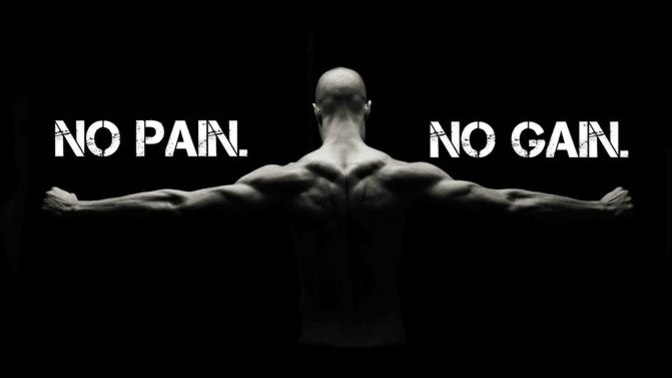 No pain no gain ne demek?