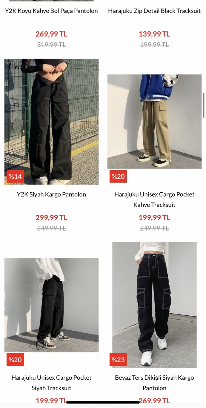 Kargo pantolonlar nasıl?