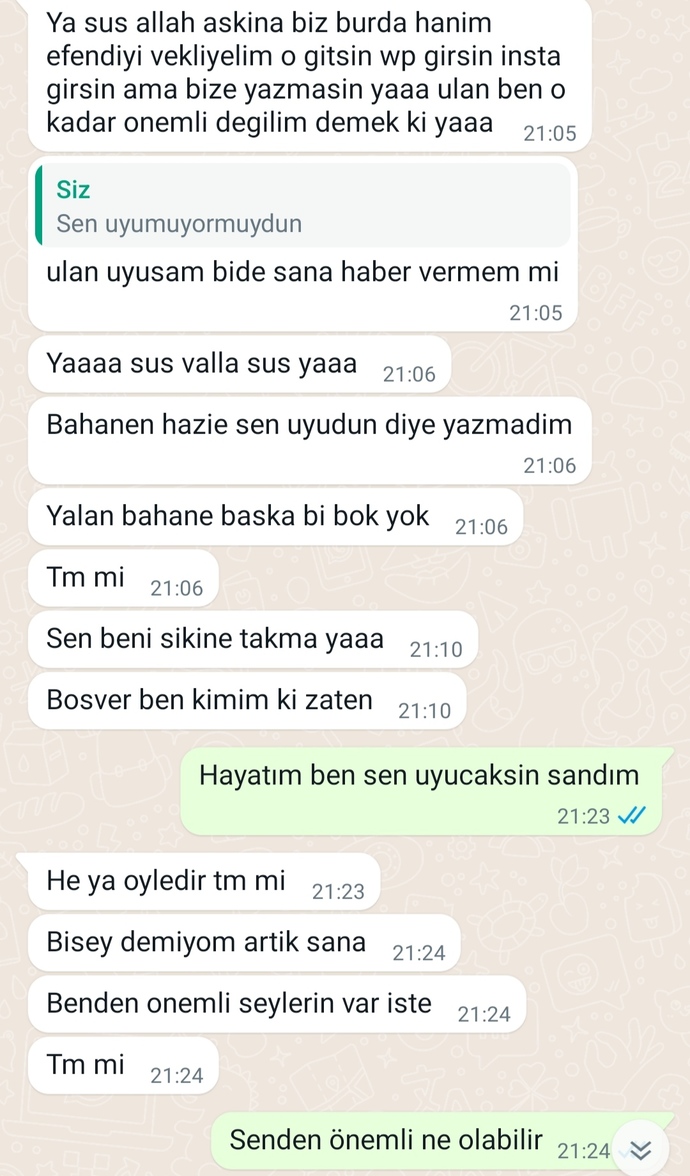 Sizce bu erkekle olur mu?