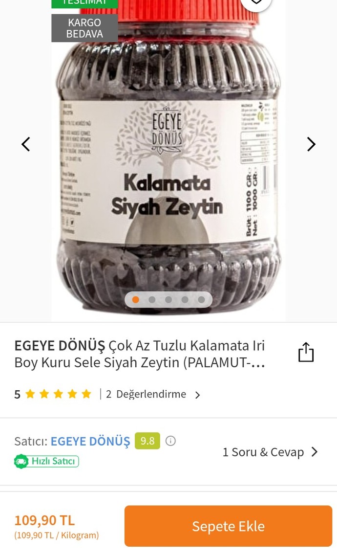 Zeytinin kilosu 100 TLyi geçmiş. Günde en az 20 tane zeytin yiyorum. Bu gidişle batar mıyım?