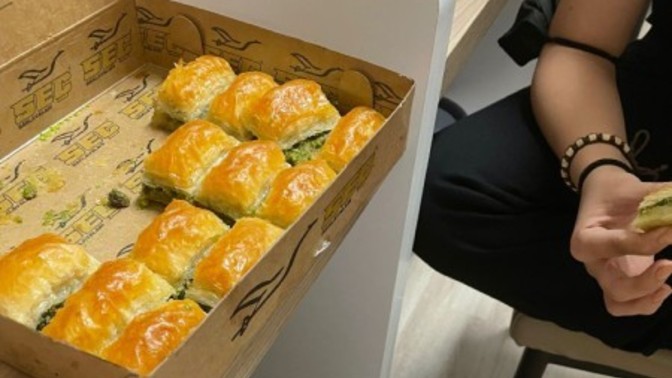 Bir oturuşta kaç baklava yersiniz?