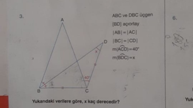 Bana 3 sorunun cevabını ve işlemini atabilirmisiniz?