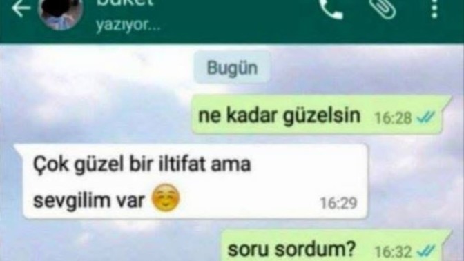 Hoşunuza giden veya şaşırdığınız iltifatlar neler?