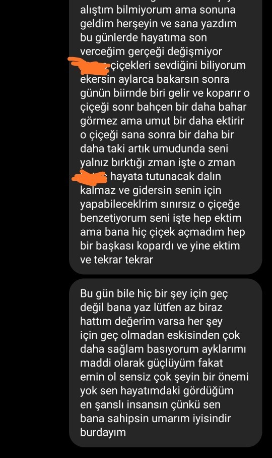 Eski sevgiliniz onunla olmayacağınız için intihar edeceğini söylese ne yaprsınız?