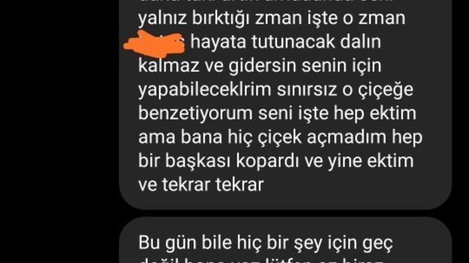 Eski sevgiliniz onunla olmayacağınız için intihar edeceğini söylese ne yaprsınız?