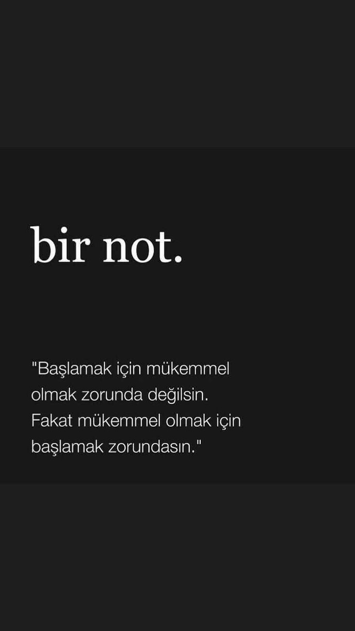 Size motivasyon saglayan söz var mı ? Varsa nedir?