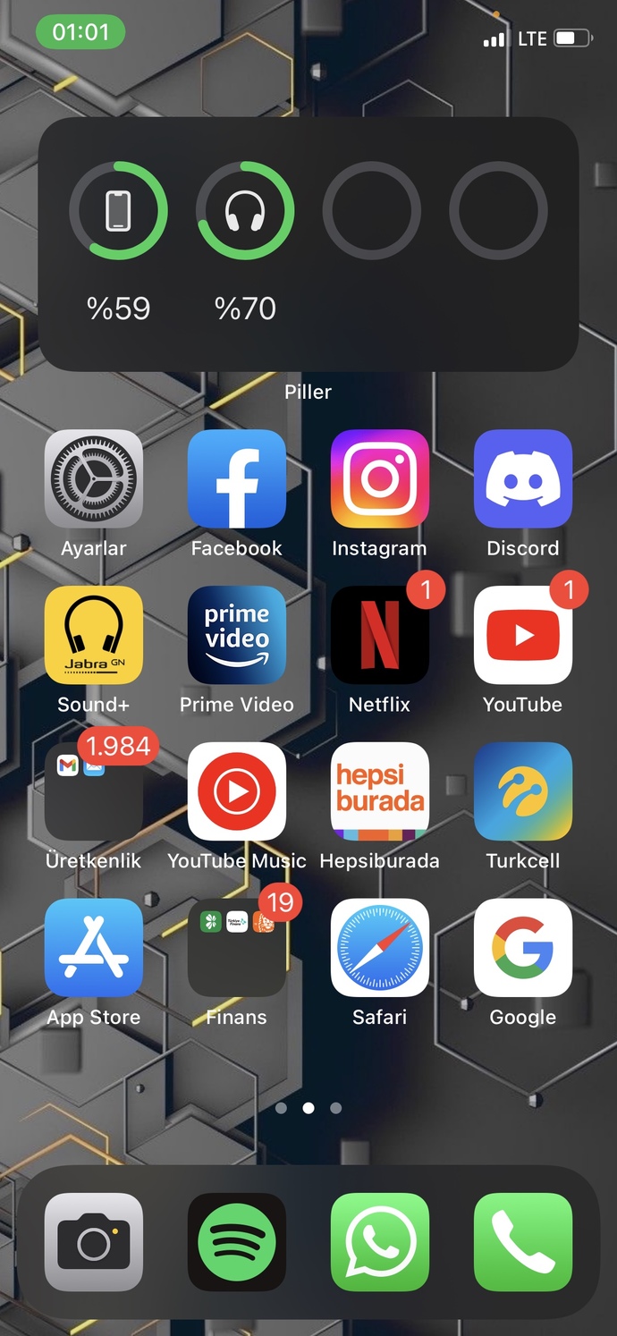 Ana ekranınız nasıl?