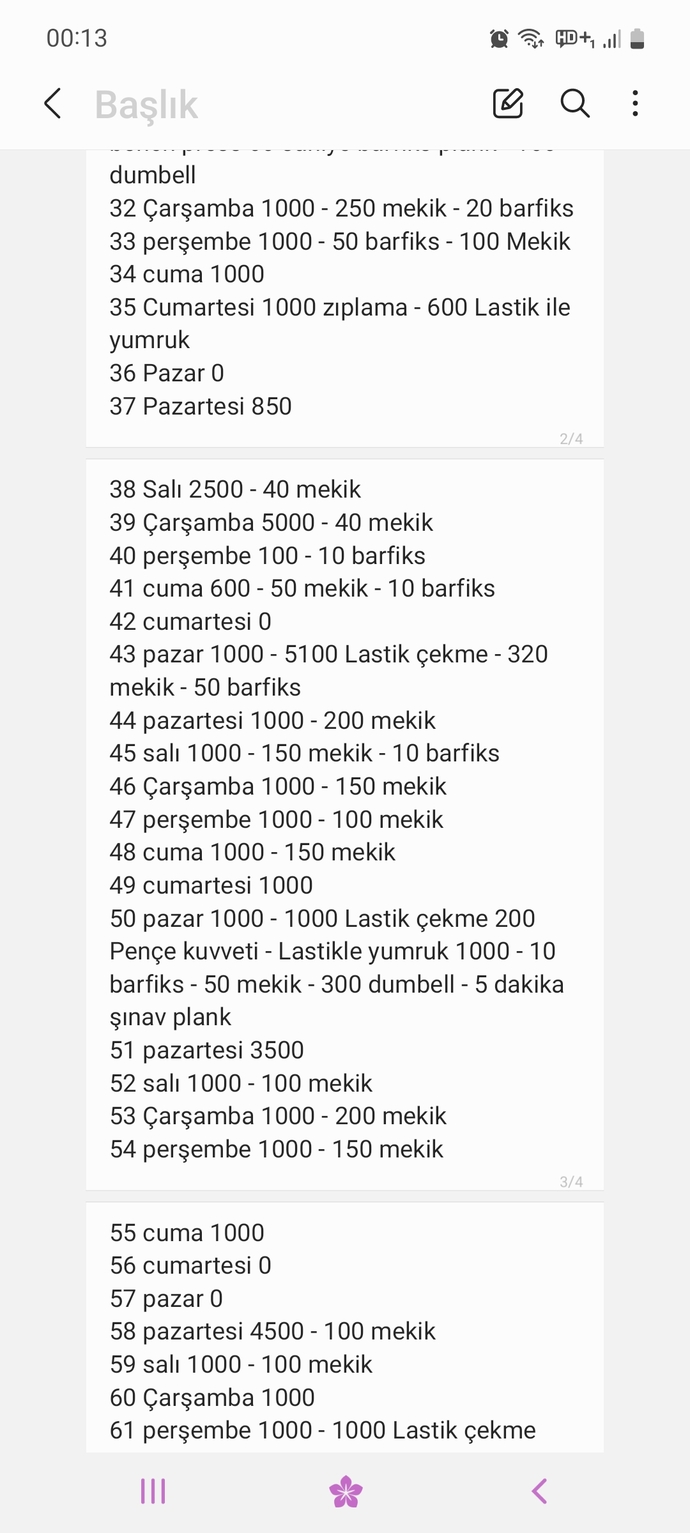 61 günde 68 bin şınav çektim ve sonuç nasıl olmuş?