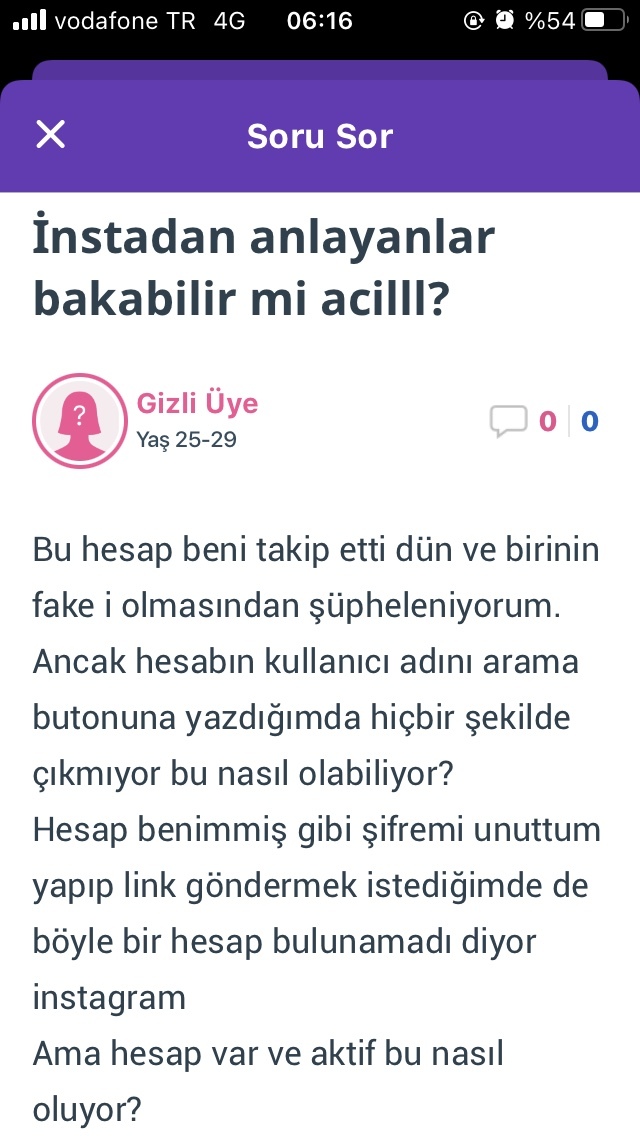 İnstagramdan anlayanlar bakabilir mi lütfen önemli?