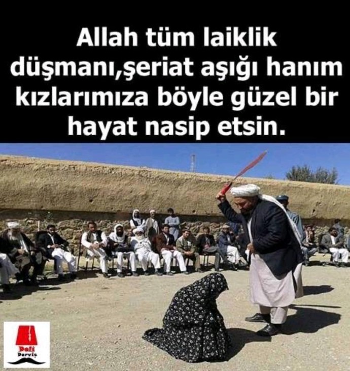 Şeriat isteyenler hangi kafayı yaşıyor?