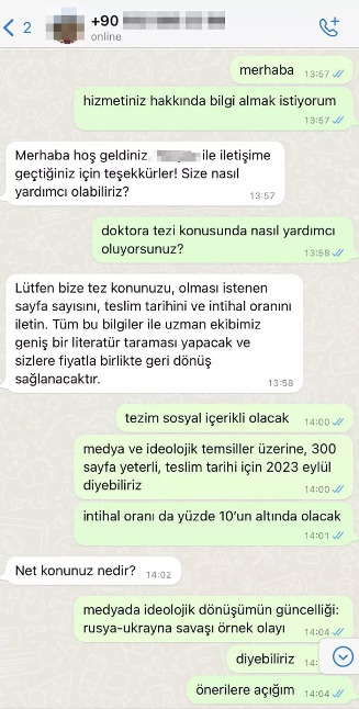 20 bin TLye anahtar teslim tez yazan şirketler varken akademi nereye gidiyor?