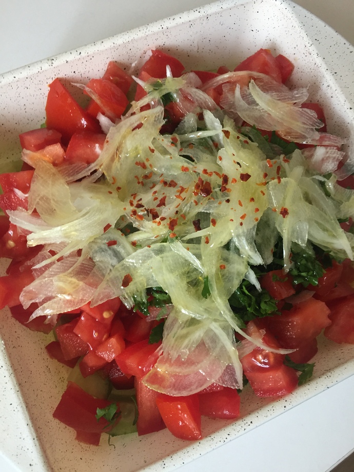 Soğanlı salata