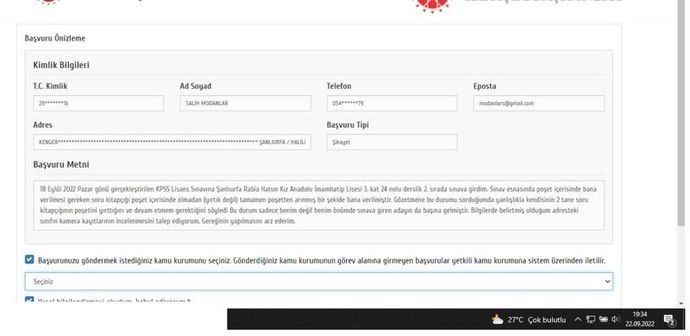 KPSSde yeni bir iddia Urfa’daki öğrencilere kitapçık açık bir şekilde verildi. Neden düzgün sınav yapılamıyor?