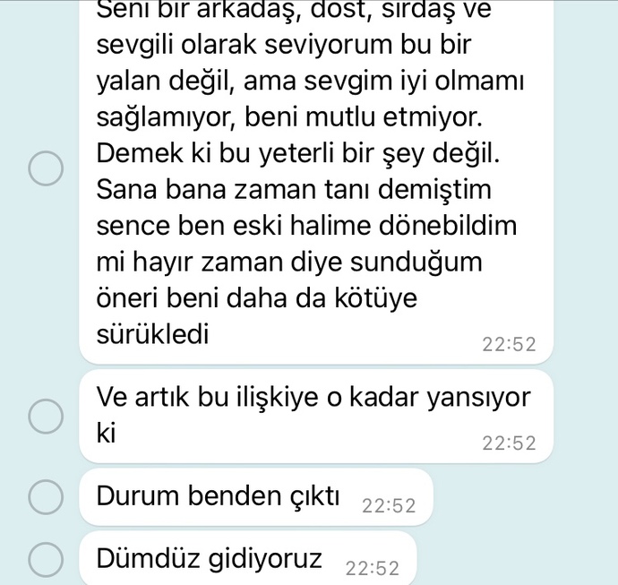 Ne olur fikir verin?
