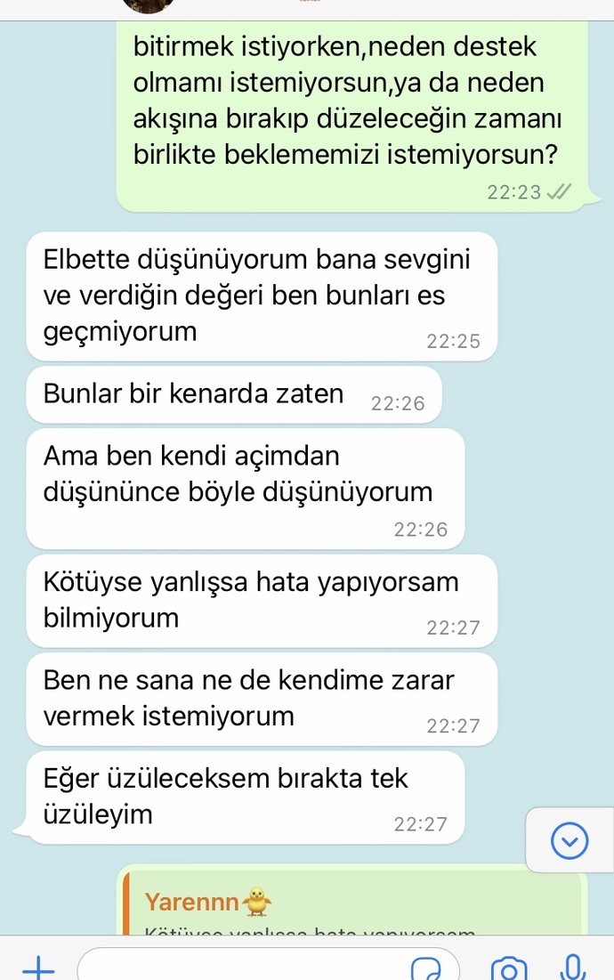 Ne olur fikir verin?