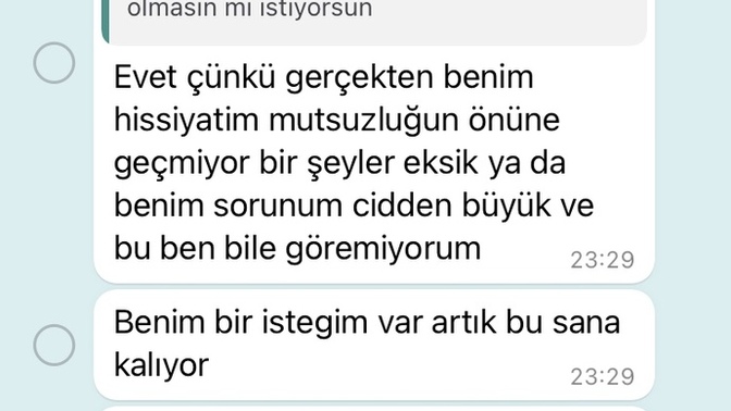 Ne olur fikir verin?