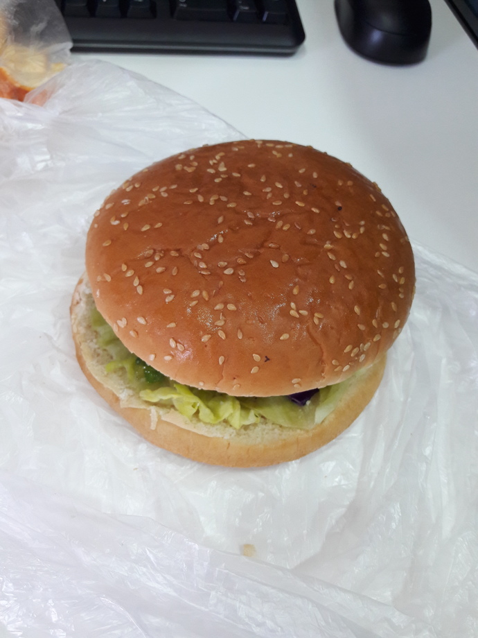 Ev yapımı hamburger yaptım. Nasıl olmuş?
